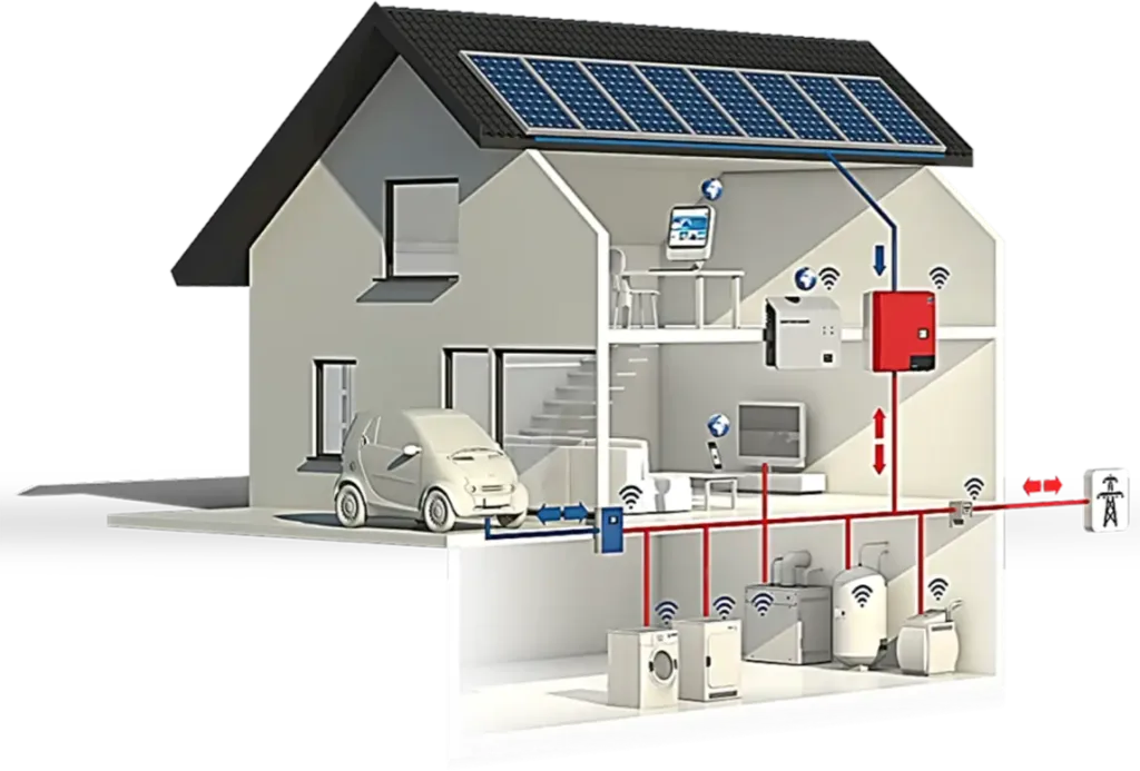 Home 9 como funciona a energia solar